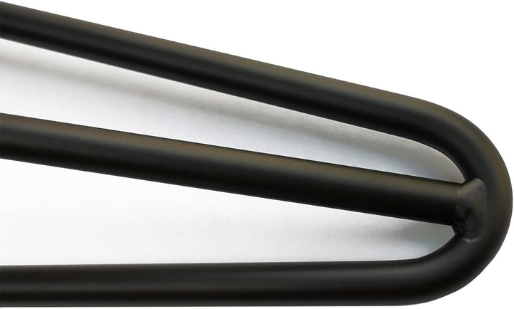 Qrity Haarnadel Tischbeine, 3-Stangen Haarnadel Füsse, DIY Black Hairpin Couchtisch Beine Heavy Duty