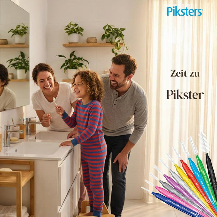 Pikster Interdental Brushes (40 Pack, Size 0 (Grey)) 1 stück (40er Pack) Size 0 (Grey), 1 st&amp;
