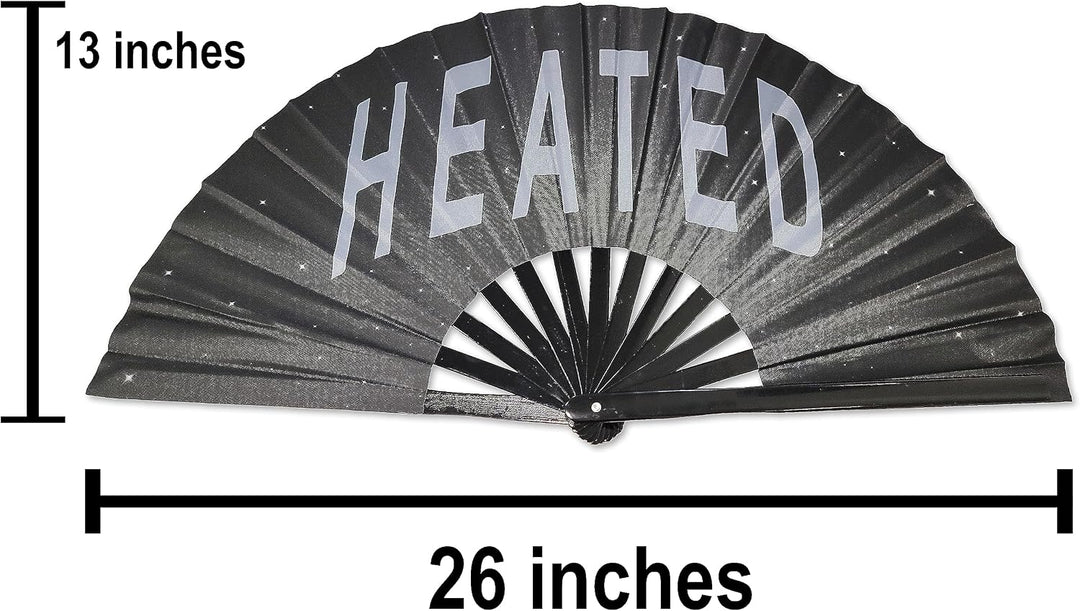 Expression Tees Beheizter grosser Konzert-Handventilator – faltbarer Handventilator für Renaissance,
