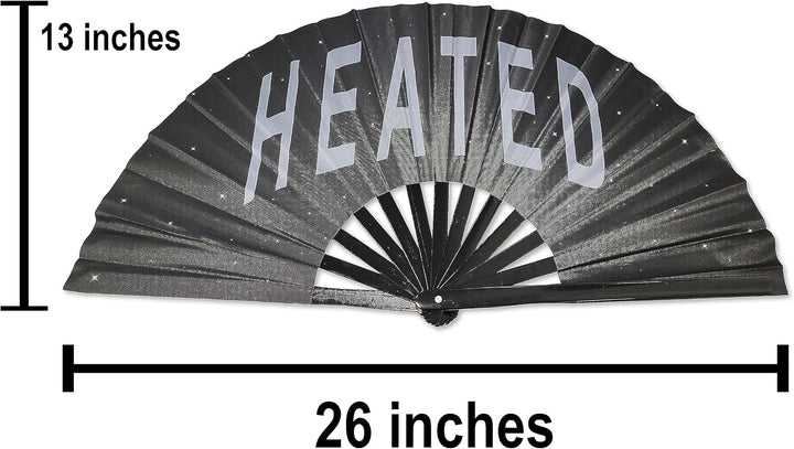 Expression Tees Beheizter grosser Konzert-Handventilator – faltbarer Handventilator für Renaissance,