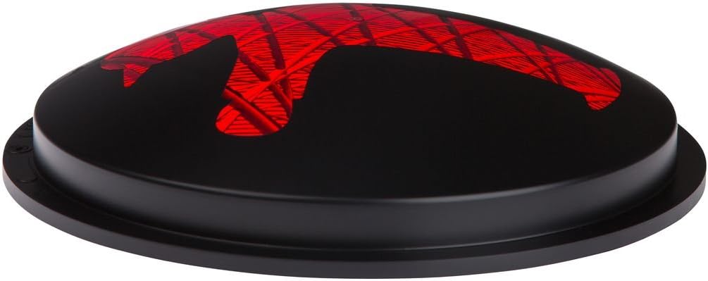 AMPELMANN Ersatzglas aus Kunstoff - Ampelglas Steher rot