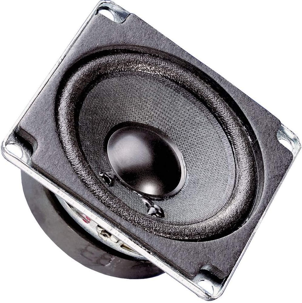 Visaton FRWS 5 4 W schwarz – Lautsprecher (150 – 20.000 Hz, schwarz, kabelgebunden, -25 – 70 °C)
