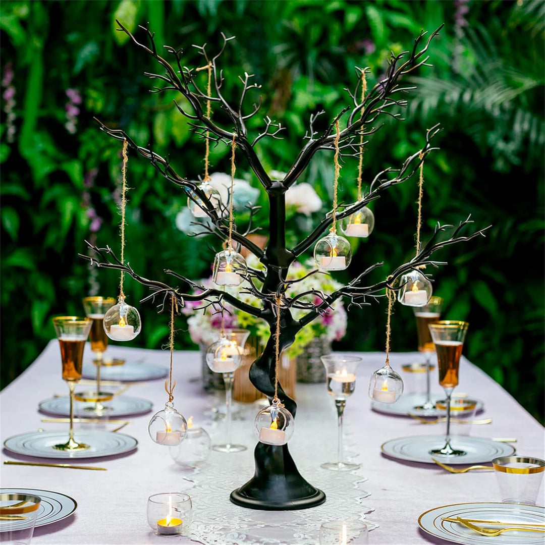 Sziqiqi Künstlicher Deko Baum Wunschbaum Weihnachtsbaum für Tische Hochzeit Party, Perfekt für Oster