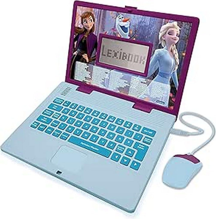 Lexibook JC598FZi10 Anna, Elsa, Eiskönigin, Lerncomputer, zweisprachig, Französisch/Niederländisch,