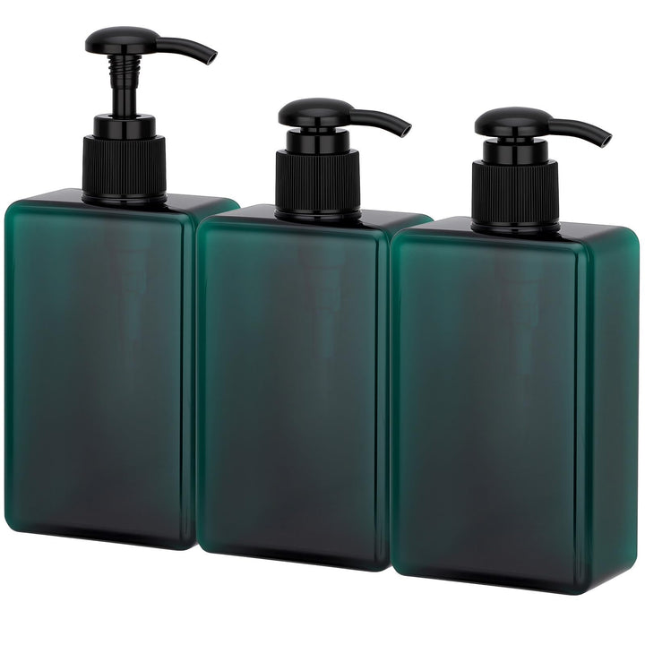 Suream Nachfüllbare Pump-Pressflaschen, Shampoo- und Conditioner-Spender, 280 ml, nachfüllbare Kosme