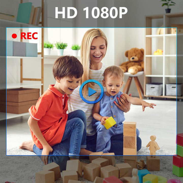 Mini Überwachungskamera Mini Kamera 64G HD 1080P Tragbare Sicherheitskamera Mit Bewegungserkennung B