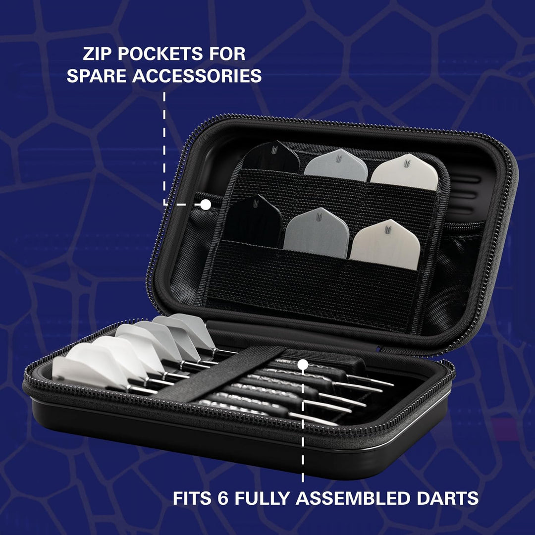 Target Darts Josh Rock Takoma Wallet, XL - Josh Rock Darttasche, Darts Hartschalen Etui, Darts Set A
