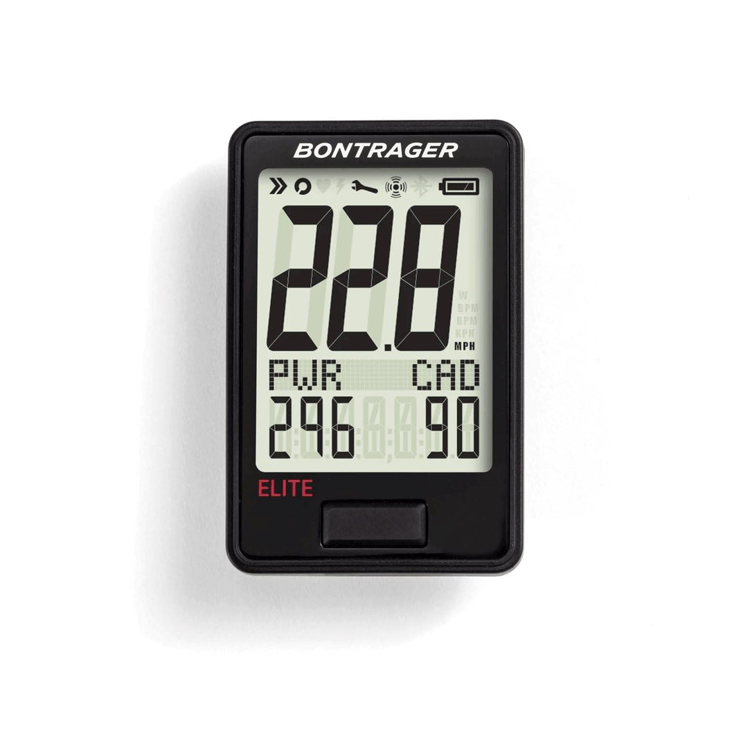 Bontrager Ridetime Elite Fahrrad Computer kabellos schwarz