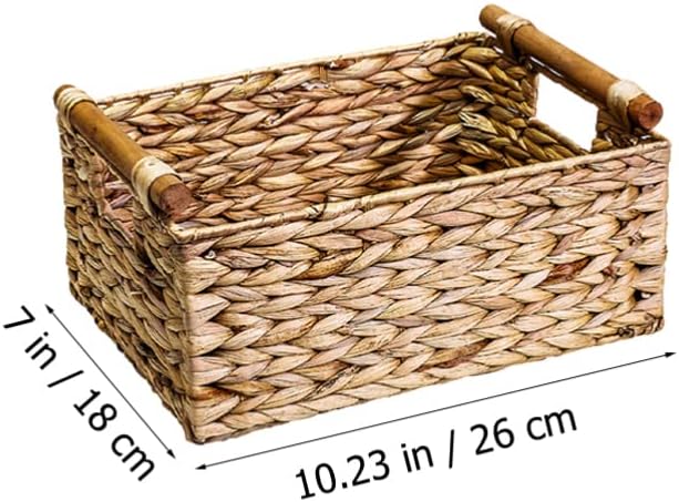 DOITOOL Aufbewahrungskorb Aus Rattan Seagras Aufbewahrungsbox Körbe Aufbewahrung Stroh Badkorb Allzw