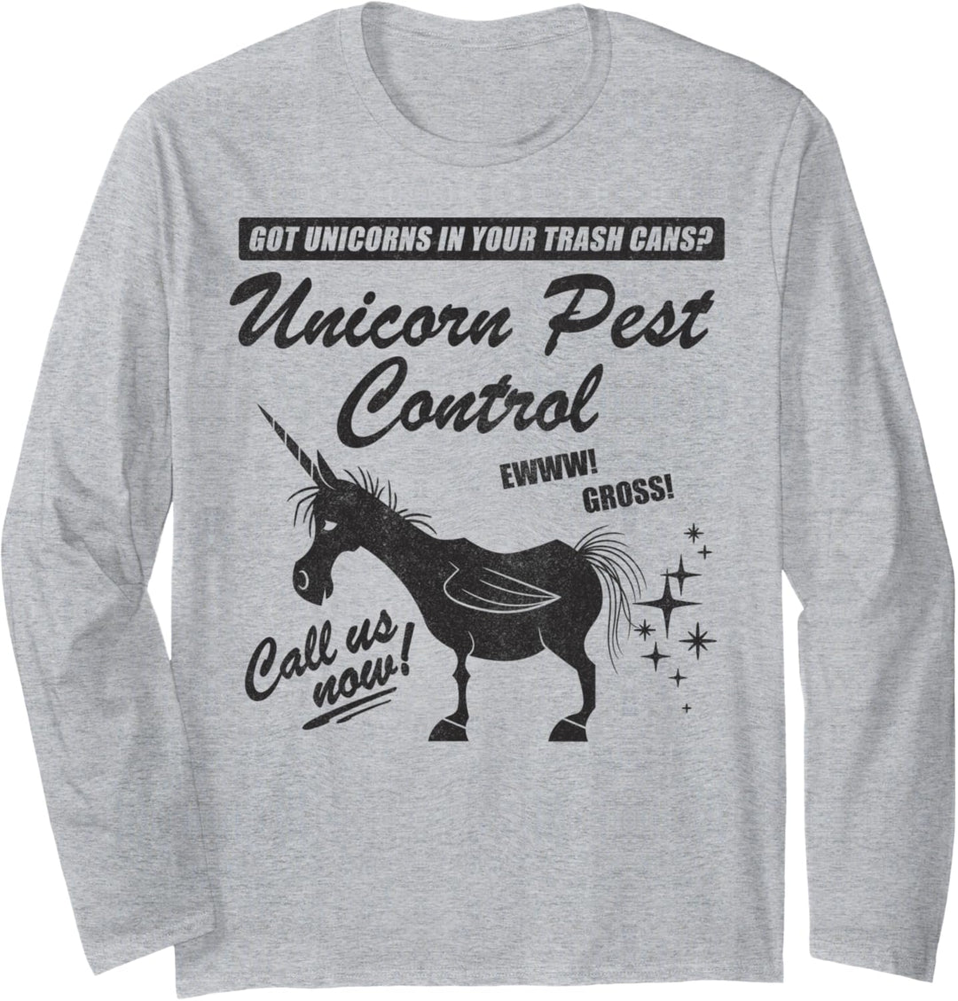 Disney Pixar Onward Unicorn Pest Control Langarmshirt