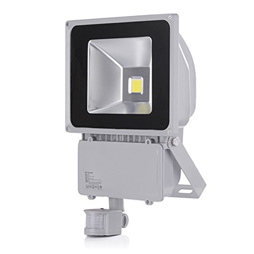 100W Led Strahler + Bewegungsmelder Fluter