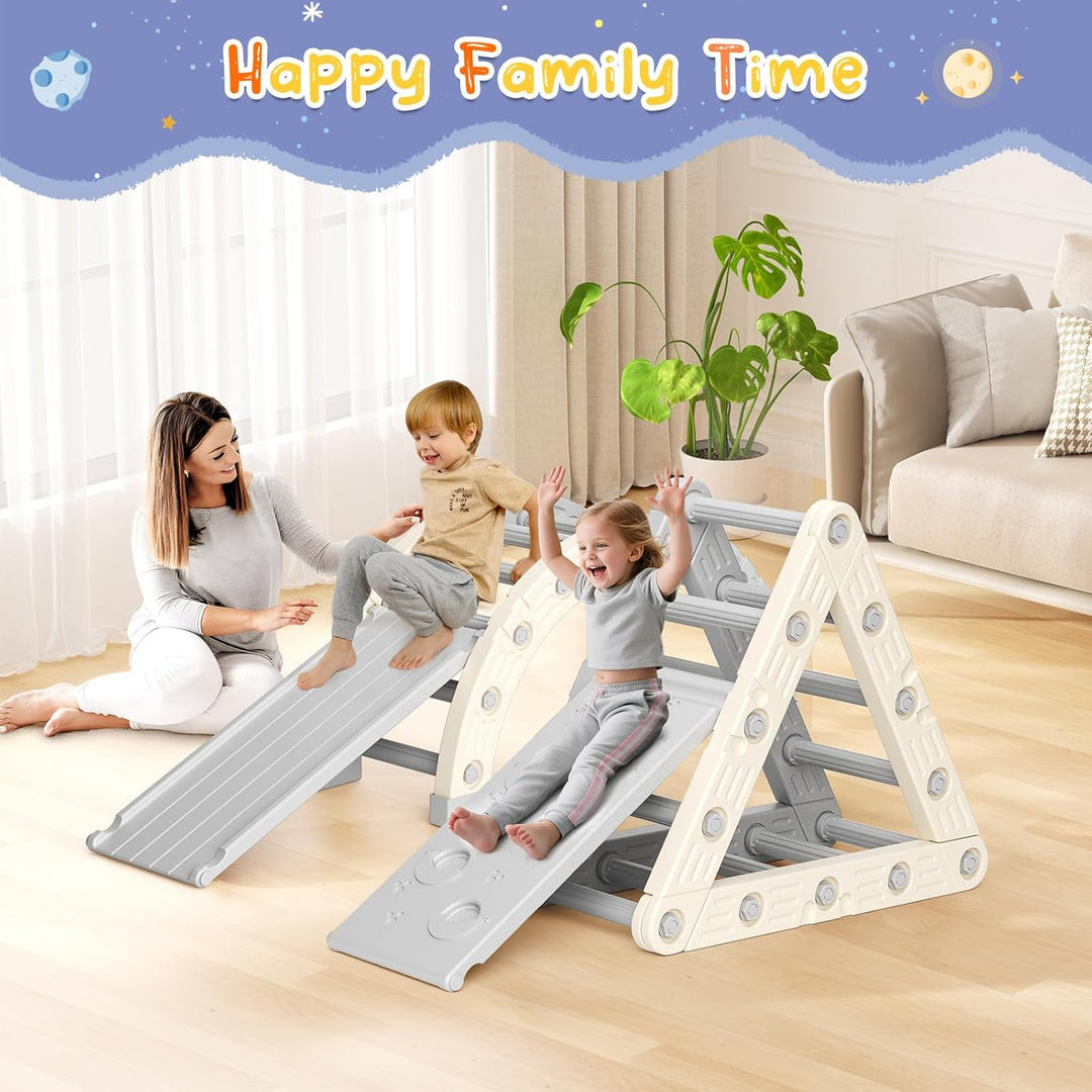 Toddler Klettergerüst, Stativ-Kletterleiter aus Kunststoff, für Kinder, Montessori Outdoor,Indoor-Sp