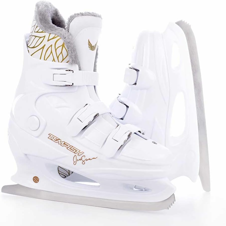 Tempish Damen Recreational Skates Ice Swan W 130000179 Schlittschuhe 39 EU Weiss, 39 EU Weiss