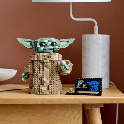 LEGO 75318 Star Wars: The Mandalorian Das Kind, grosse Baby-Yoda-Figur zum Bauen und Sammeln für Fan