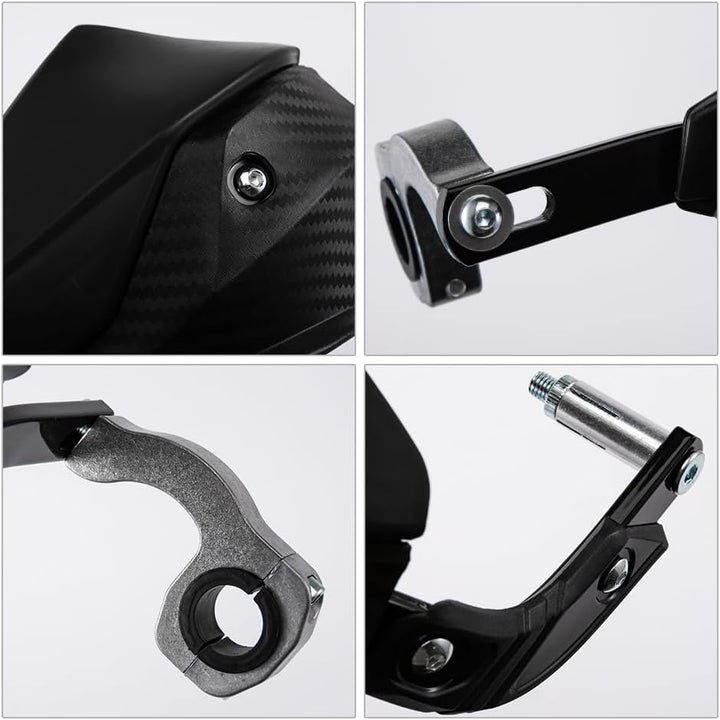 Handprotektoren für Dirtbikes für 7/8„ 22 mm und 1 1/8“ 28 mm Motorrad-Handprotektoren mit Handschut