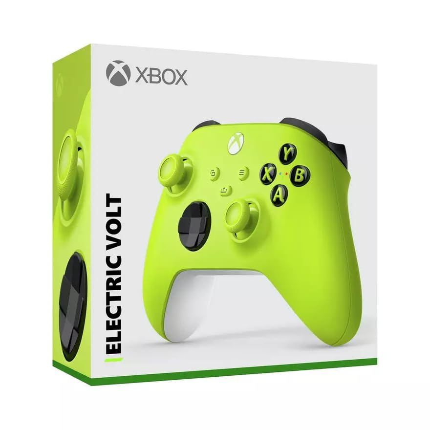 Microsoft Xbox Wireless Controller Electric Volt Vert, Couleur menthe Bluetooth Joystick Analogique/