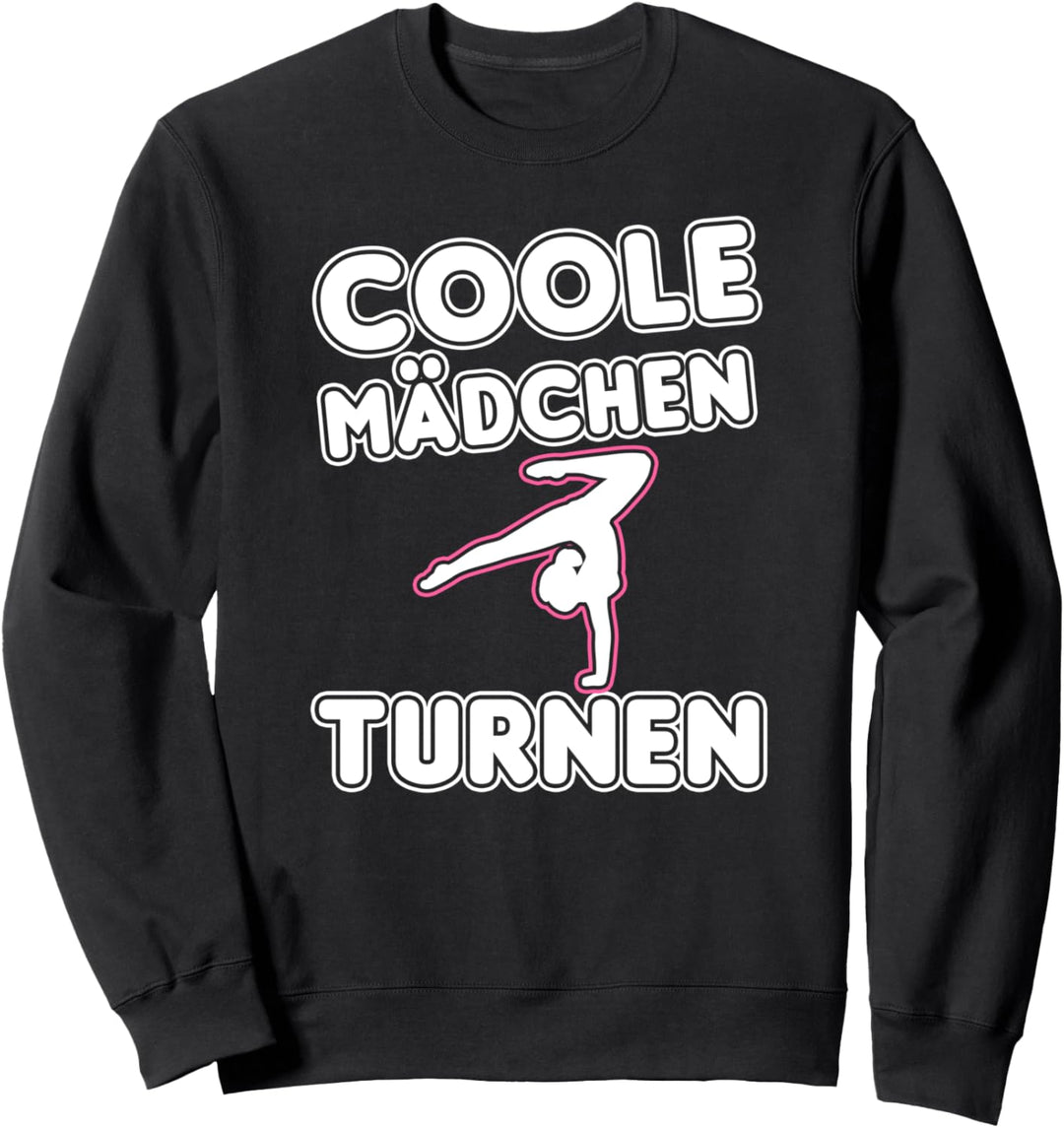 Coole Mädchen Turnen, Kunstturnen Gymnastik Akrobatik Turnen Sweatshirt