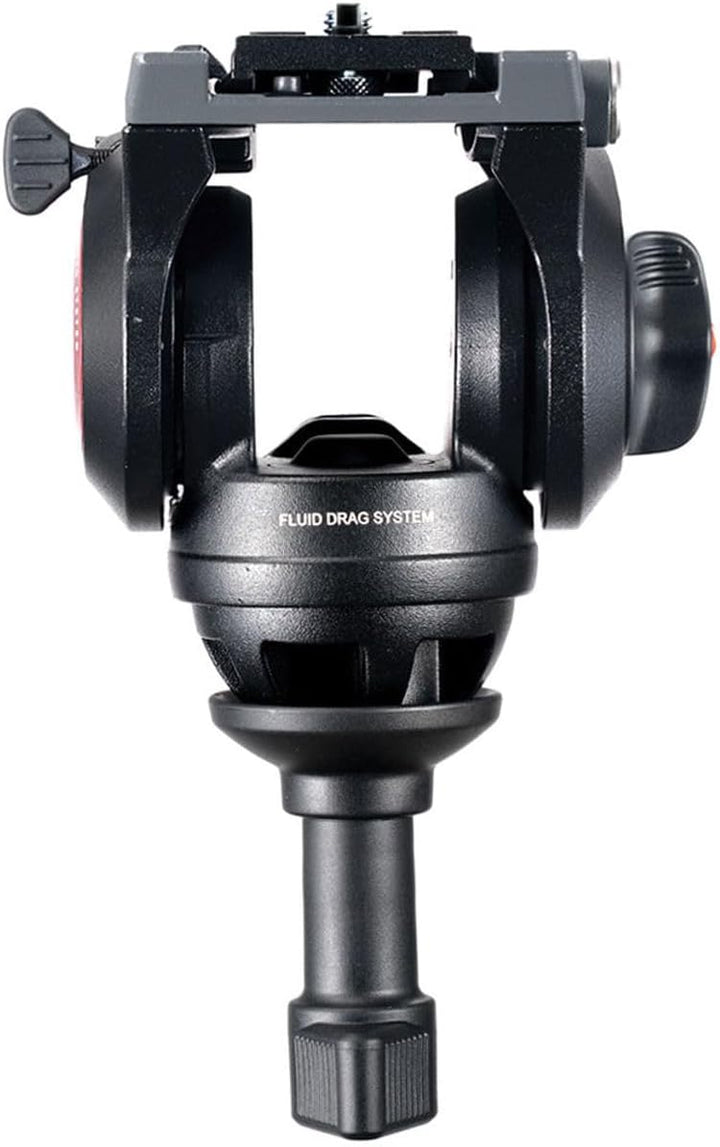 Manfrotto MVK500AM, leichtes Fluid-Videosystem mit integriertem Kopf, professionelles Stativ, kompat