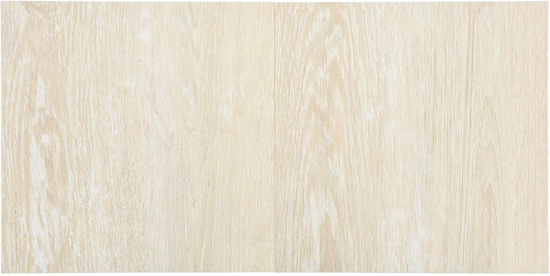 Bodenplanken PVC Weiss Beige 5,11 m² 55 Stück selbstklebend quadratisch 30,5 x 30,5 cm innen Wohnräu