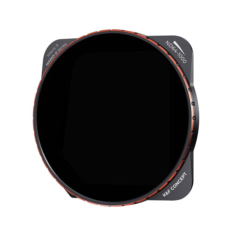 K&F Concept DJI Mavic 3 Filter,Variabler ND Filter ND64-1000,6-10 Stop Graufilter kompatibel mit DJI