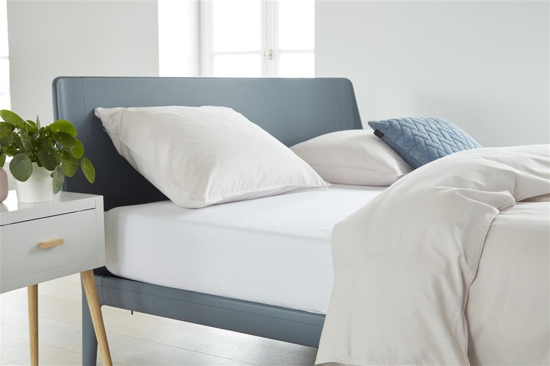 Beddinghouse Jersey Topper-Spannbettlaken / 140*200/210 cm / Weiss