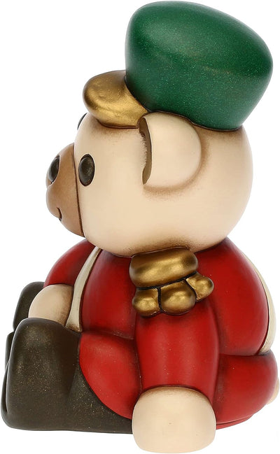 THUN - Weihnachten 2022 - Nussknacker Teddy aus Keramik von Hand verziert - Weihnachtsgeschenkidee 2