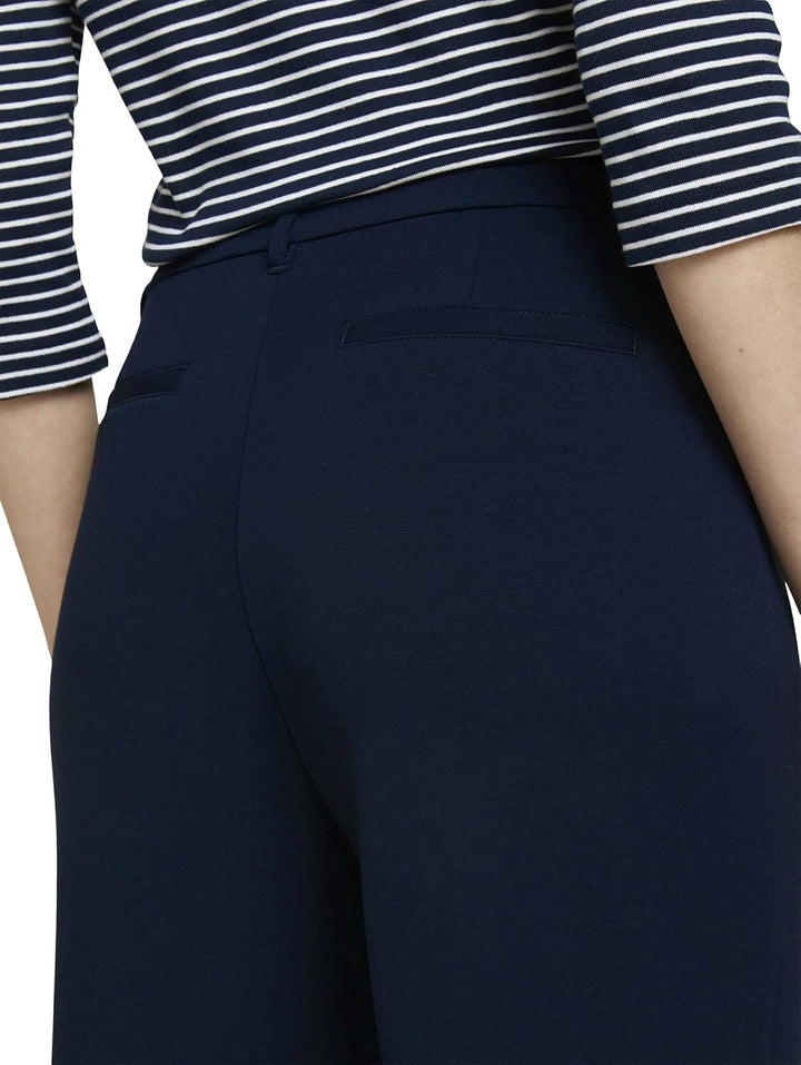 TOM TAILOR Damen Hosen & Chino Barrel Leg Hose Sky Captain Blue,42,10668,6000
