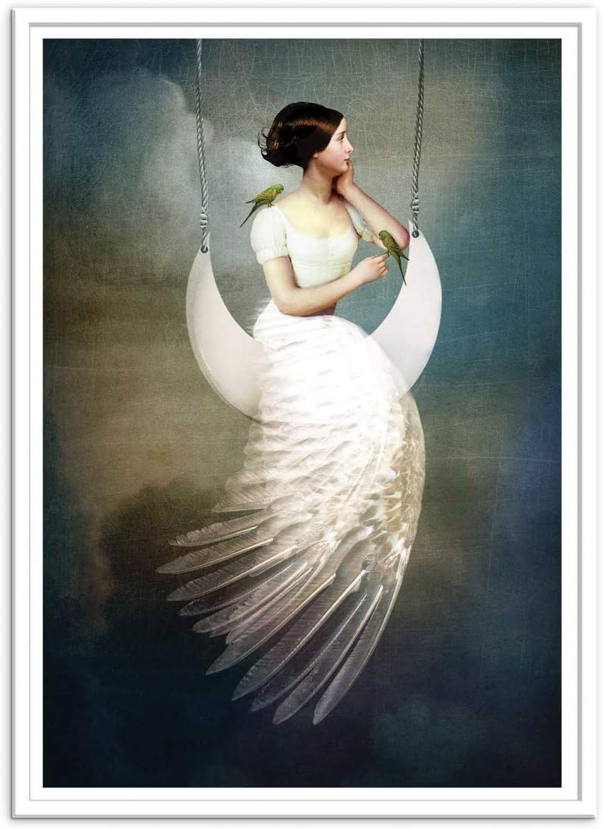 Art-Poster - to The Moon and Back - Catrin Welz-Stein