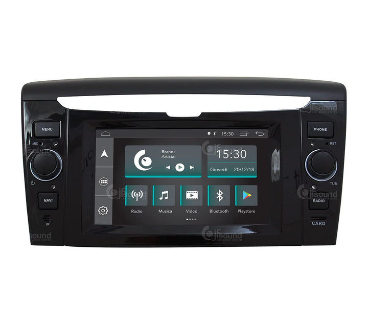 Costum fit Autoradio für Lancia Ypsilon Android GPS Bluetooth WiFi Dab USB Full HD Touchscreen Displ
