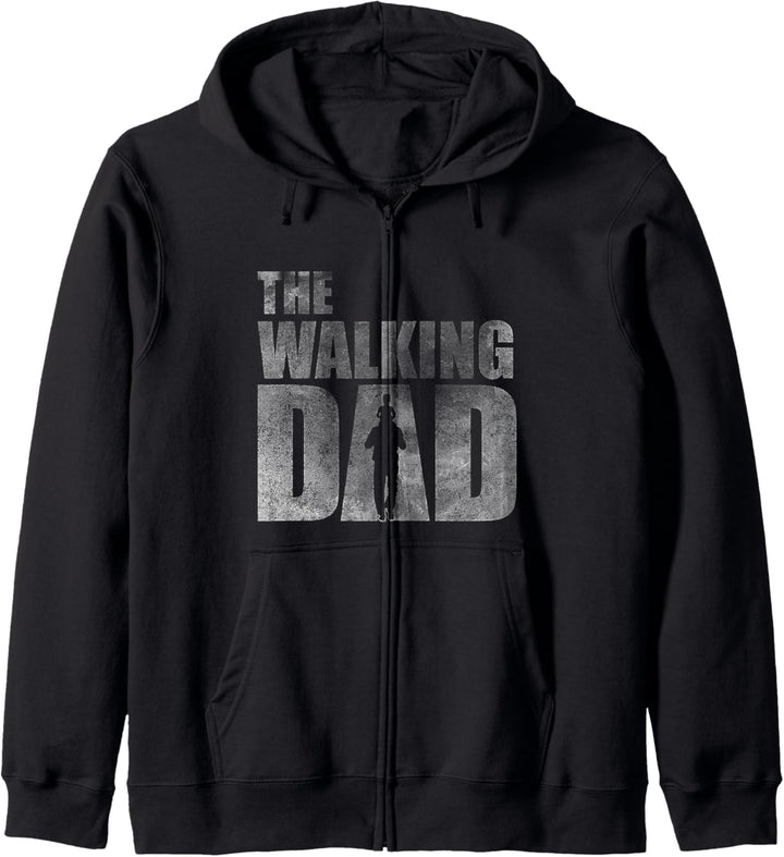 The Walking Dad | Geschenk zum Vatertag | lustiger Papa Kapuzenjacke