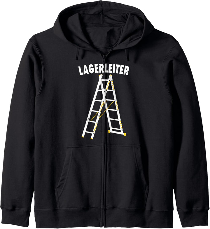 Leiter im Lager und Lagerleiter für Fachlagerist & Lagerist Kapuzenjacke