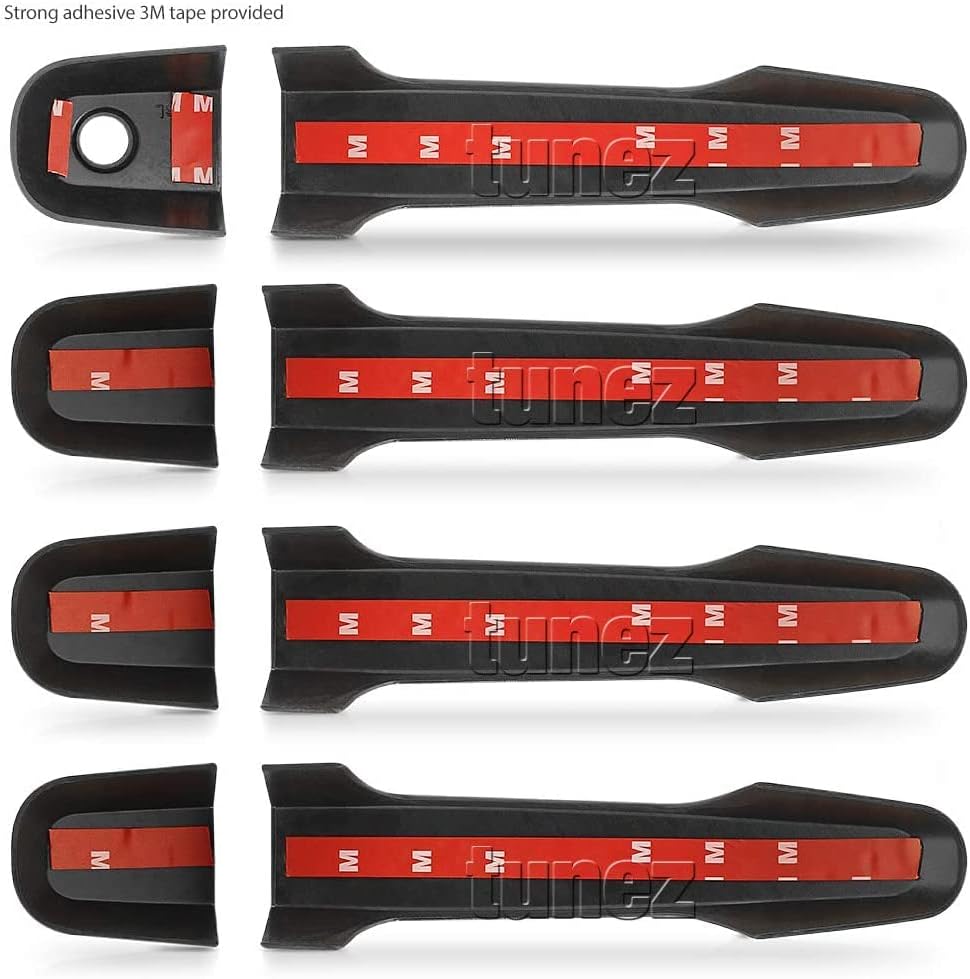 TUNEZ® Türgriff Schutz Abdeckungs Ordnung für L200 Triton Barbarian X Krieger Challenger 4 Leben GLX