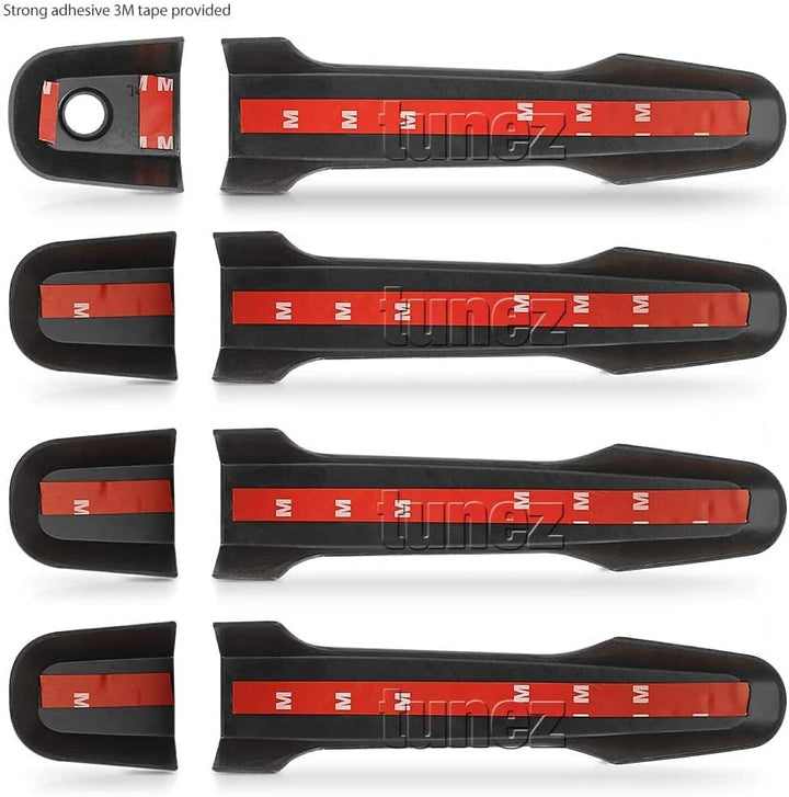 TUNEZ® Türgriff Schutz Abdeckungs Ordnung für L200 Triton Barbarian X Krieger Challenger 4 Leben GLX
