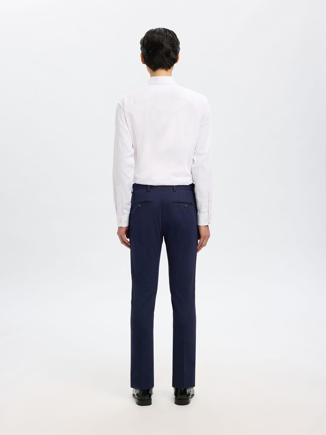 Selected Homme Male Hose Gewebter Wollgemisch, 40 Navy Blazer
