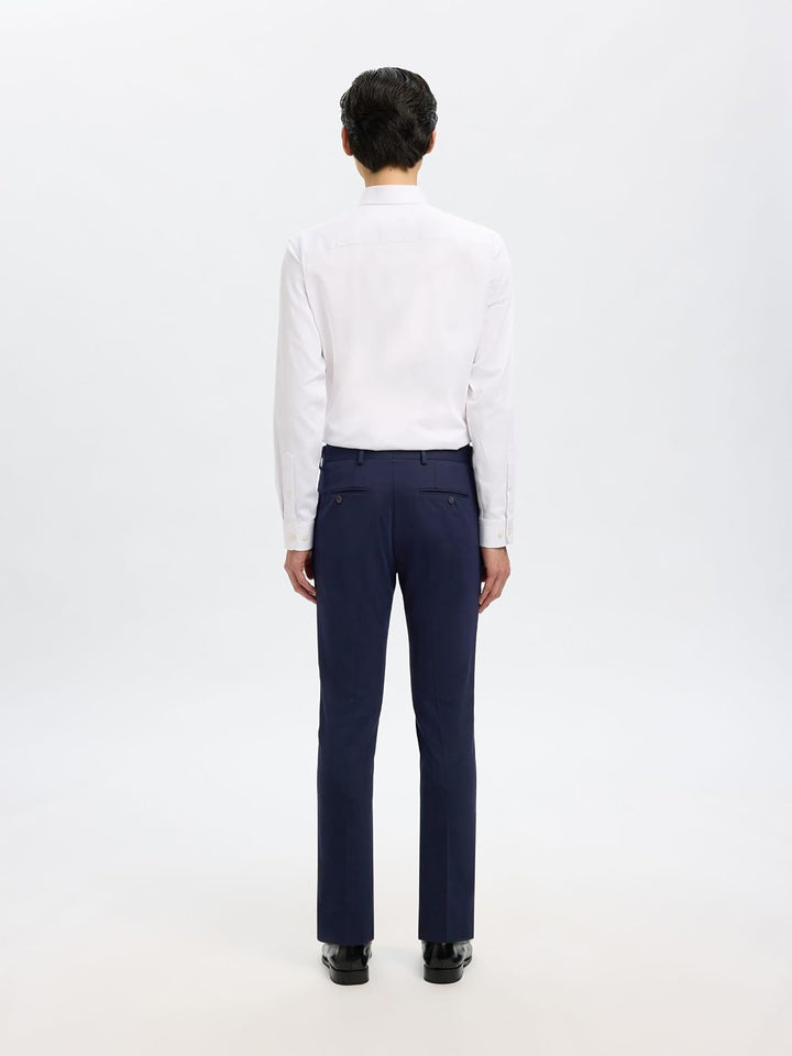 Selected Homme Male Hose Gewebter Wollgemisch, 40 Navy Blazer