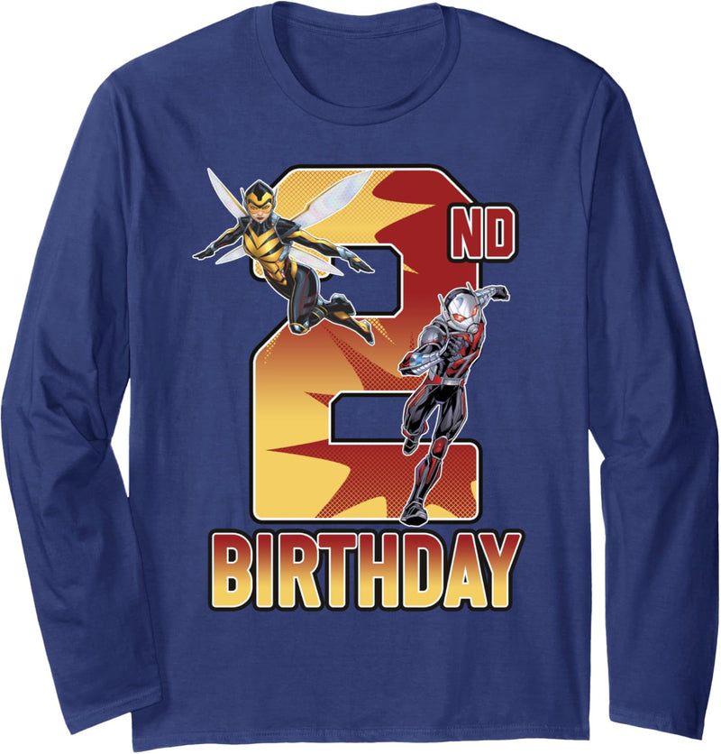 Marvel Ant-Man & Wasp 2nd Birthday Langarmshirt