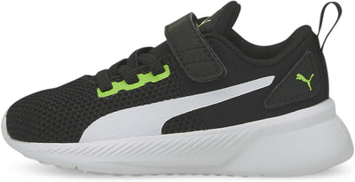 PUMA Unisex Baby Flyer Runner V Inf Sneaker 20 EU Green Flash Puma White Puma Black, 20 EU Green Fla