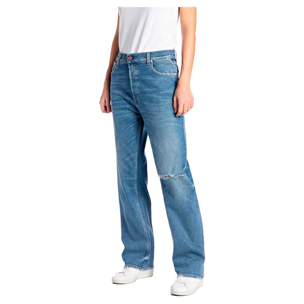 Replay Damen Jaylie Jeans 27W / 28L 009 Medium Blue, 27W / 28L 009 Medium Blue