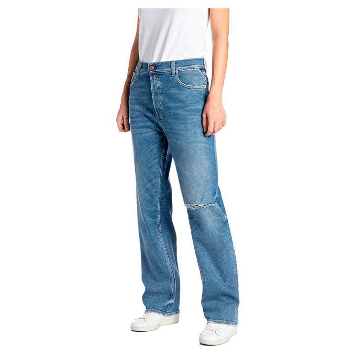 Replay Damen Jaylie Jeans 27W / 28L 009 Medium Blue, 27W / 28L 009 Medium Blue
