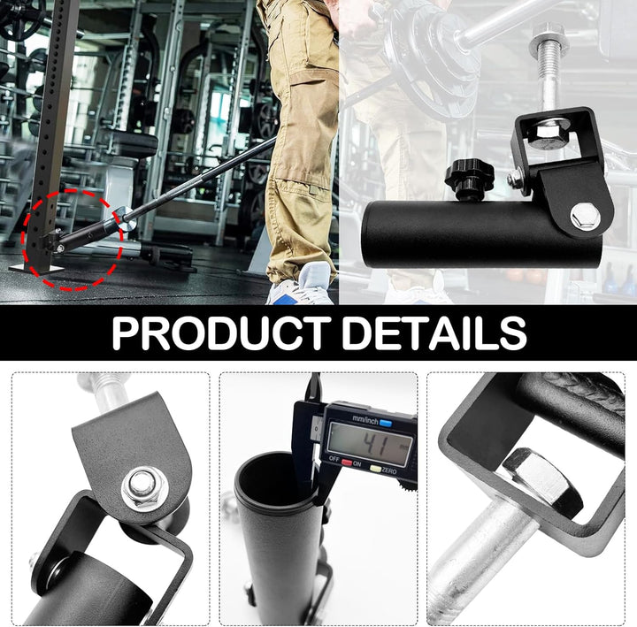 T-Bar Row Platform Attachments, 360° Schwenkbar Landmine Aufsätze Power Racks und Gym Plattformen At