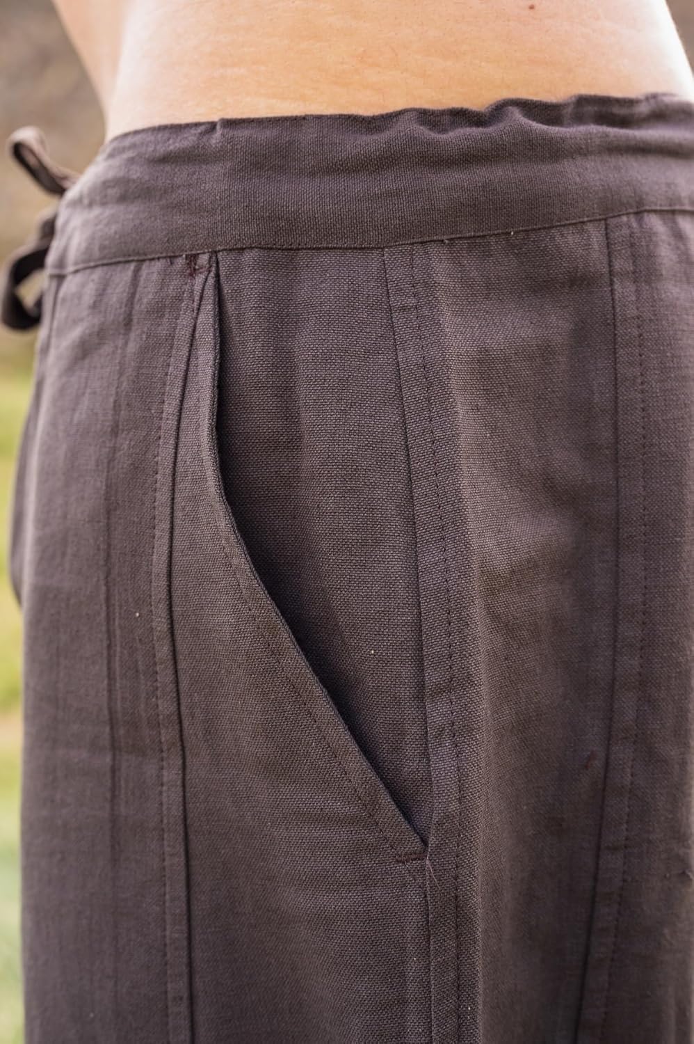 Leonardo Carbone® Wikingerhose mit Beinschnürung Magnus - Herren Hosen, Mittelalter Kleidung, Wiking
