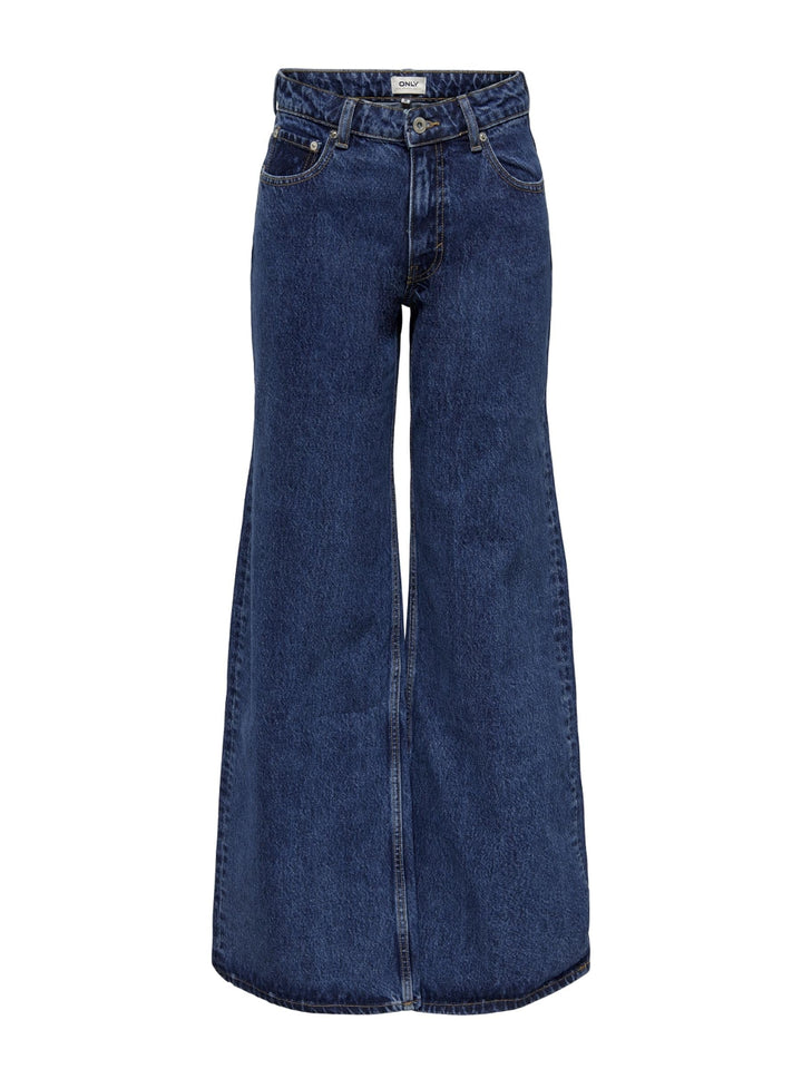 ONLY Damen Jeans 26W / 32L Medium Blue Denim, 26W / 32L Medium Blue Denim