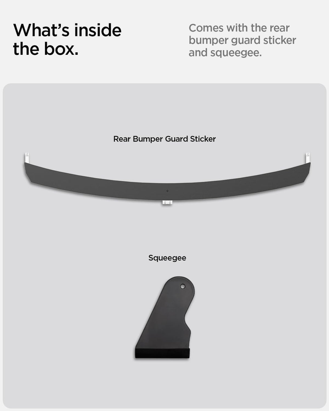 Spigen Tesla Model Y Juniper (Nur Premium & Performance 2025 2026) Heckstossstangenschutz, Stossstan