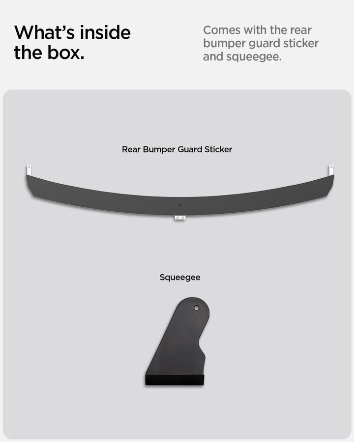Spigen Tesla Model Y Juniper (Nur Premium & Performance 2025 2026) Heckstossstangenschutz, Stossstan