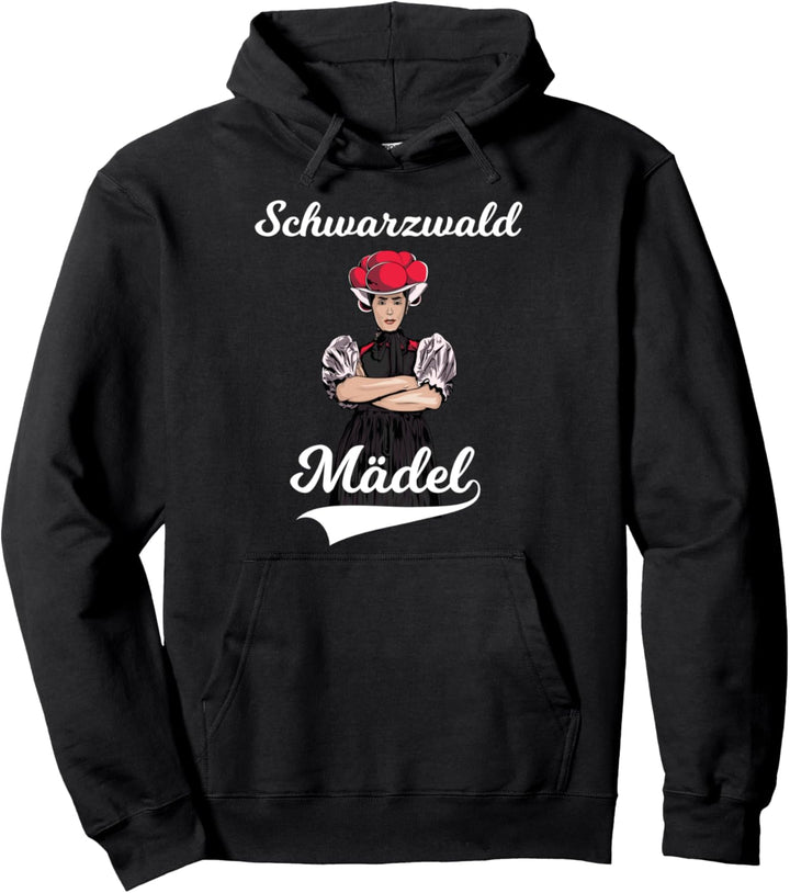 Schwarzwaldmädel Bollenhut Heimat Schwarzwald Pullover Hoodie