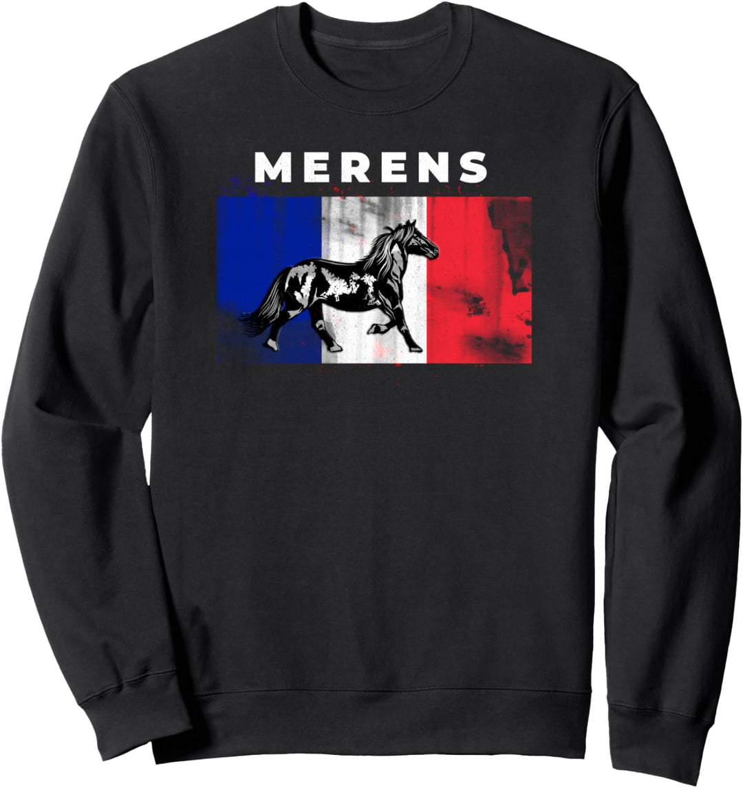 Mérens Französisches Pferd Sweatshirt
