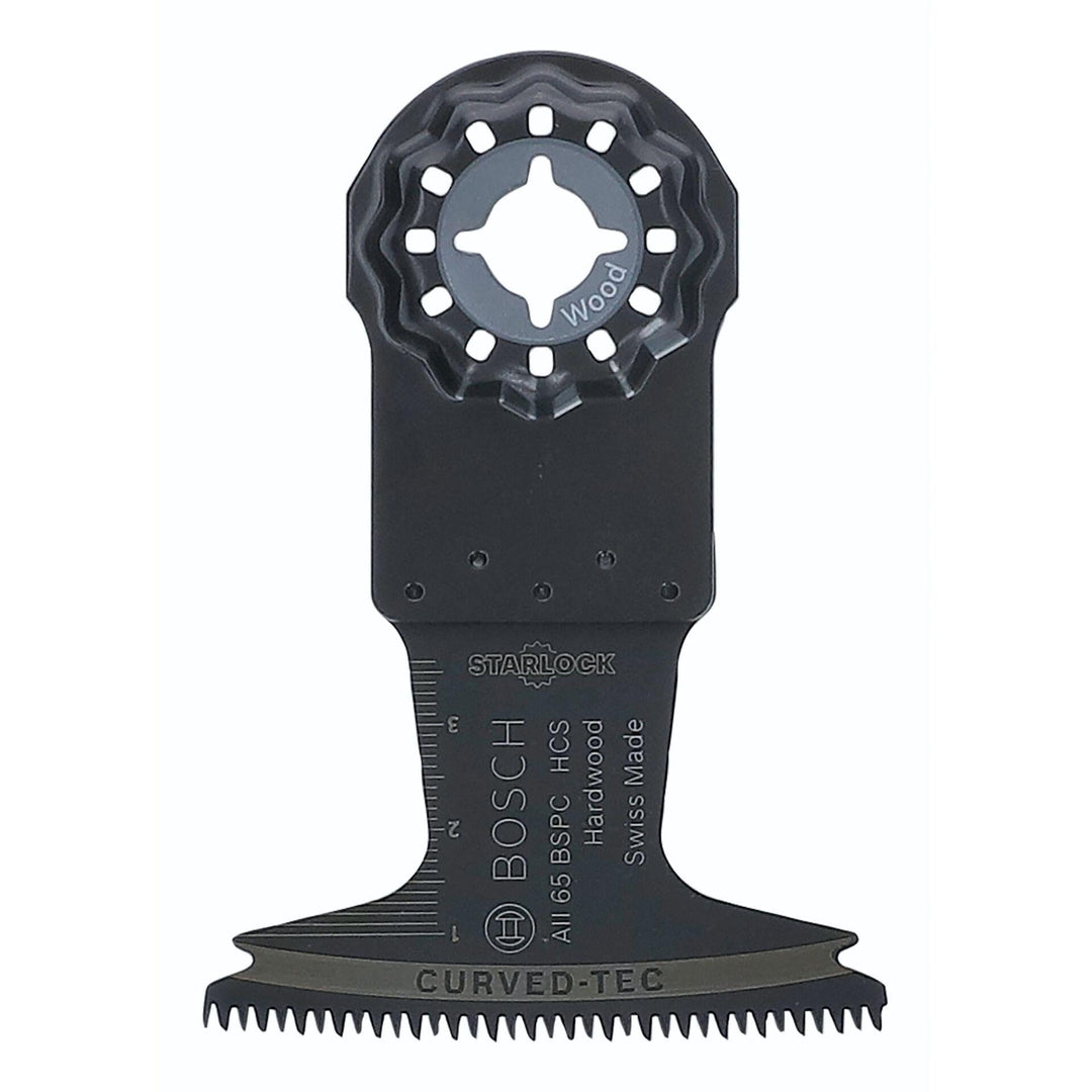 Bosch Professional Tauchsägeblatt Hartholz (10 Stück, für Multifunktionswerkzeug Starlock) AII 65 BS