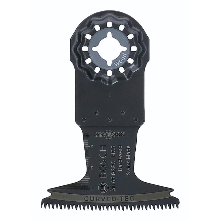 Bosch Professional Tauchsägeblatt Hartholz (10 Stück, für Multifunktionswerkzeug Starlock) AII 65 BS