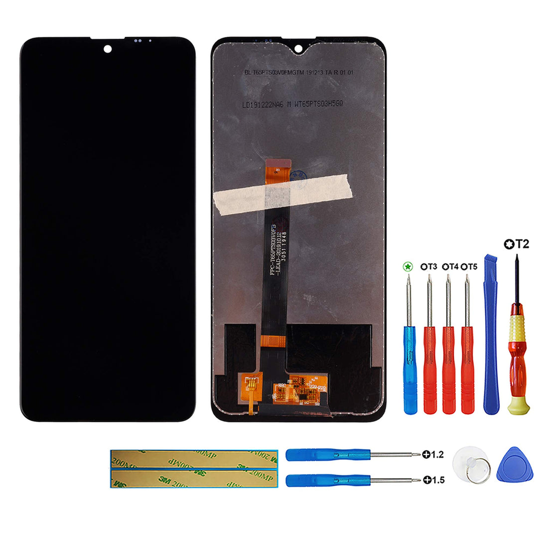 swark LCD Display Kompatibel mit Wiko Lenny 5 (Schwarz Ohne Rahmen) LCD Display Touchscreen Digitize