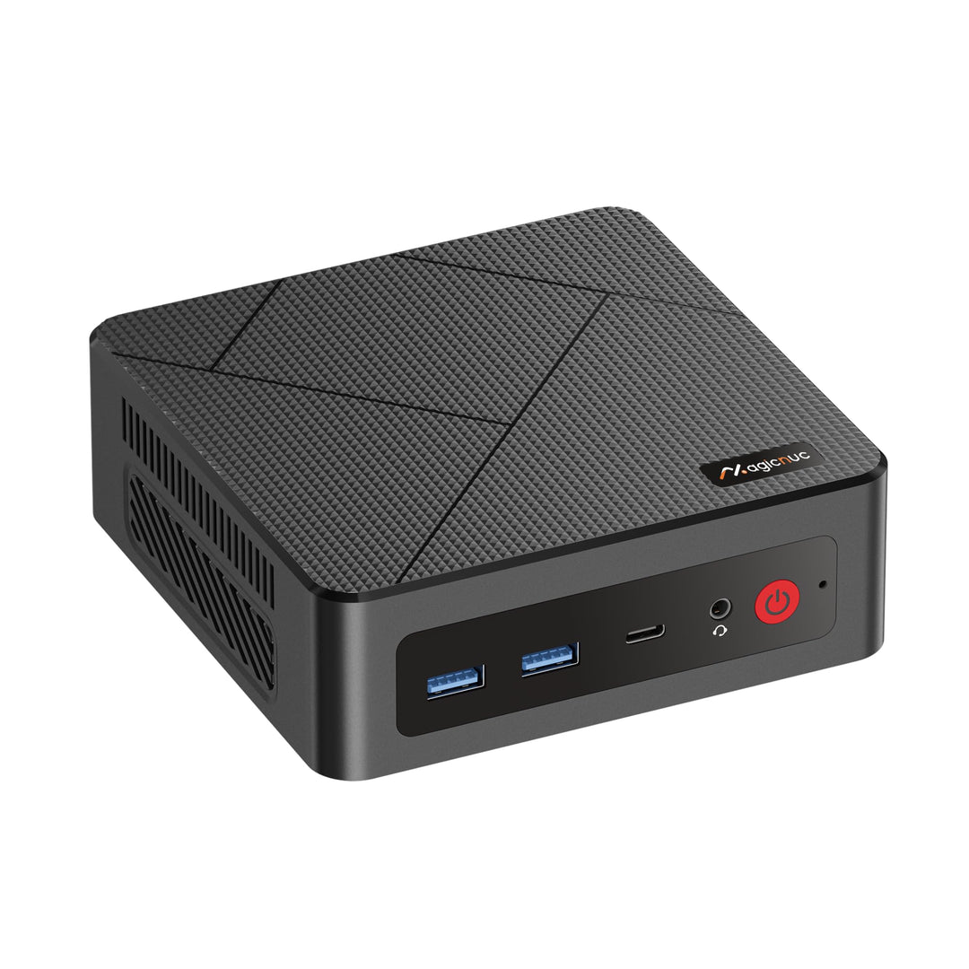 AS1 Mini-PC Büro-Zuhause, Ryzen 5 3550H (Übertrifft N150/N100, Bis zu 3.7GHz), Mini-Computer, 16GB D